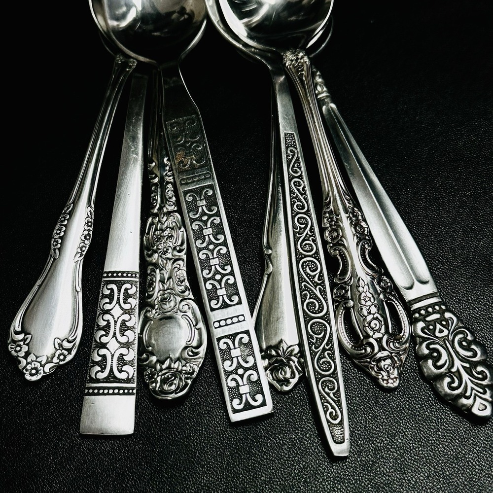 40 Vtg Stainless Flatware Mismatched Japan EKCO National Interpur Oneida Mixed - Picture 11 of 16